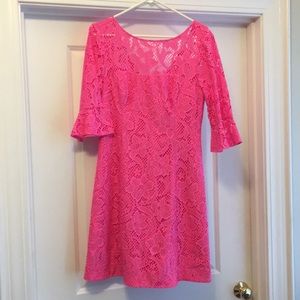 Lilly Pulitzer pink tropics Allyson Dress - new